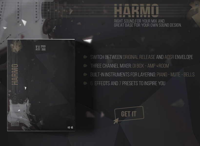 Brand new guitar harmonics library for KONTAKT - Harmo